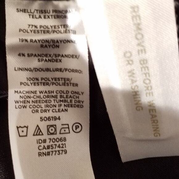 Ann Taylor Animal Print Wrap Dress | Size M | Gray | NWT - Picture 6 of 6